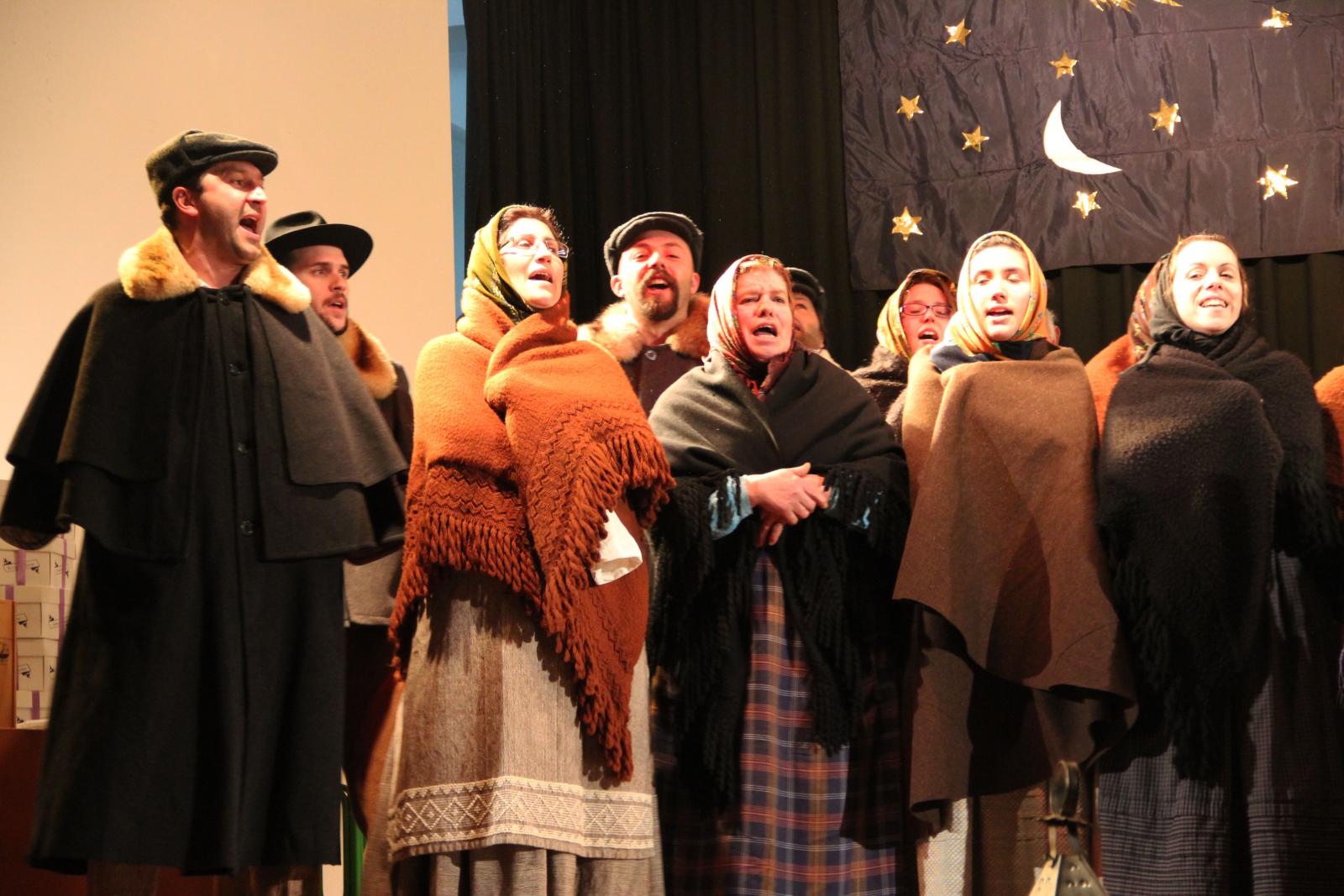 Groupe de chanteurs des Janeiras