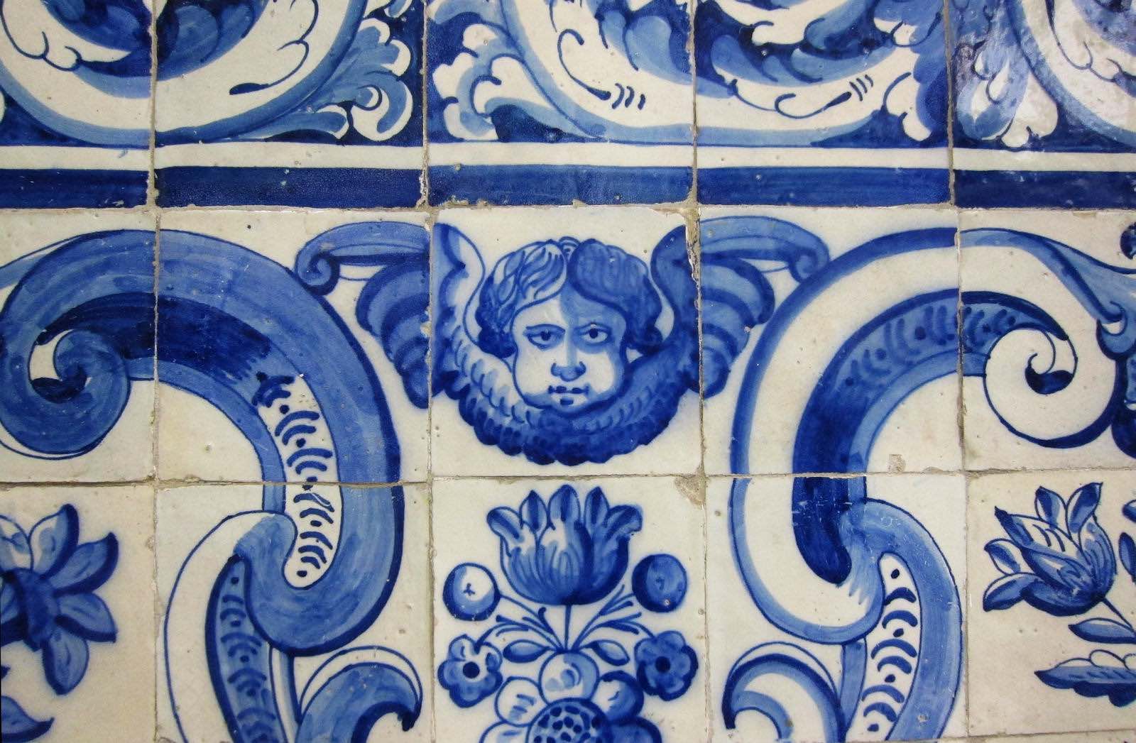 Bague portugaise avec motifs Azulejos I Bijoux pas cher à