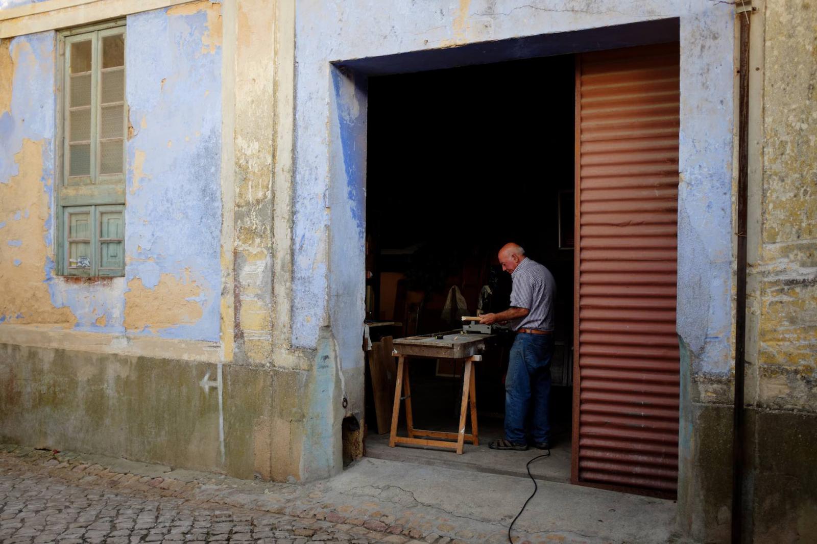 Scène de rue à Palmela