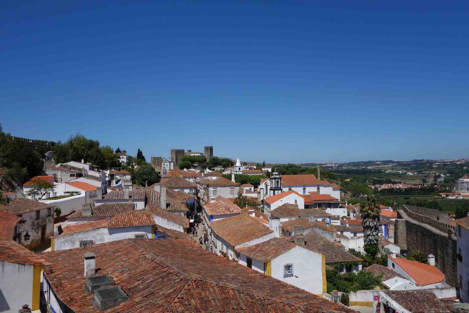 Village de Óbidos, sur les routes du vin près de Lisbonne